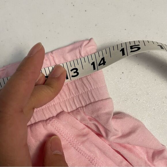 KOOLABURRA by UGG pink square cropped‎ lounge pants, elastic waist sz small - Picture 6 of 9